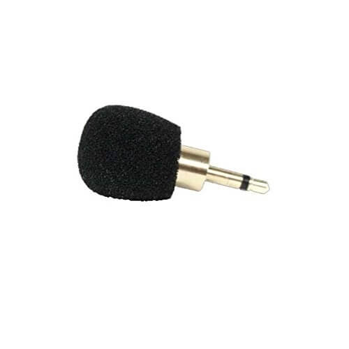 Williams Sound MIC 014-R Micrófono de montaje enchufable, sin cable, condensador omnidireccional